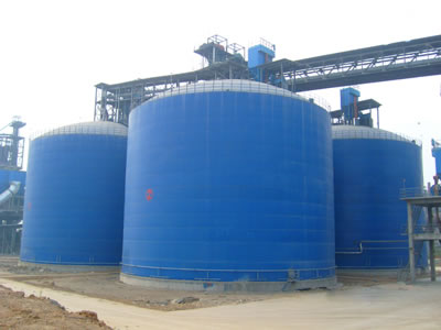 光坡镇水泥钢板库改造