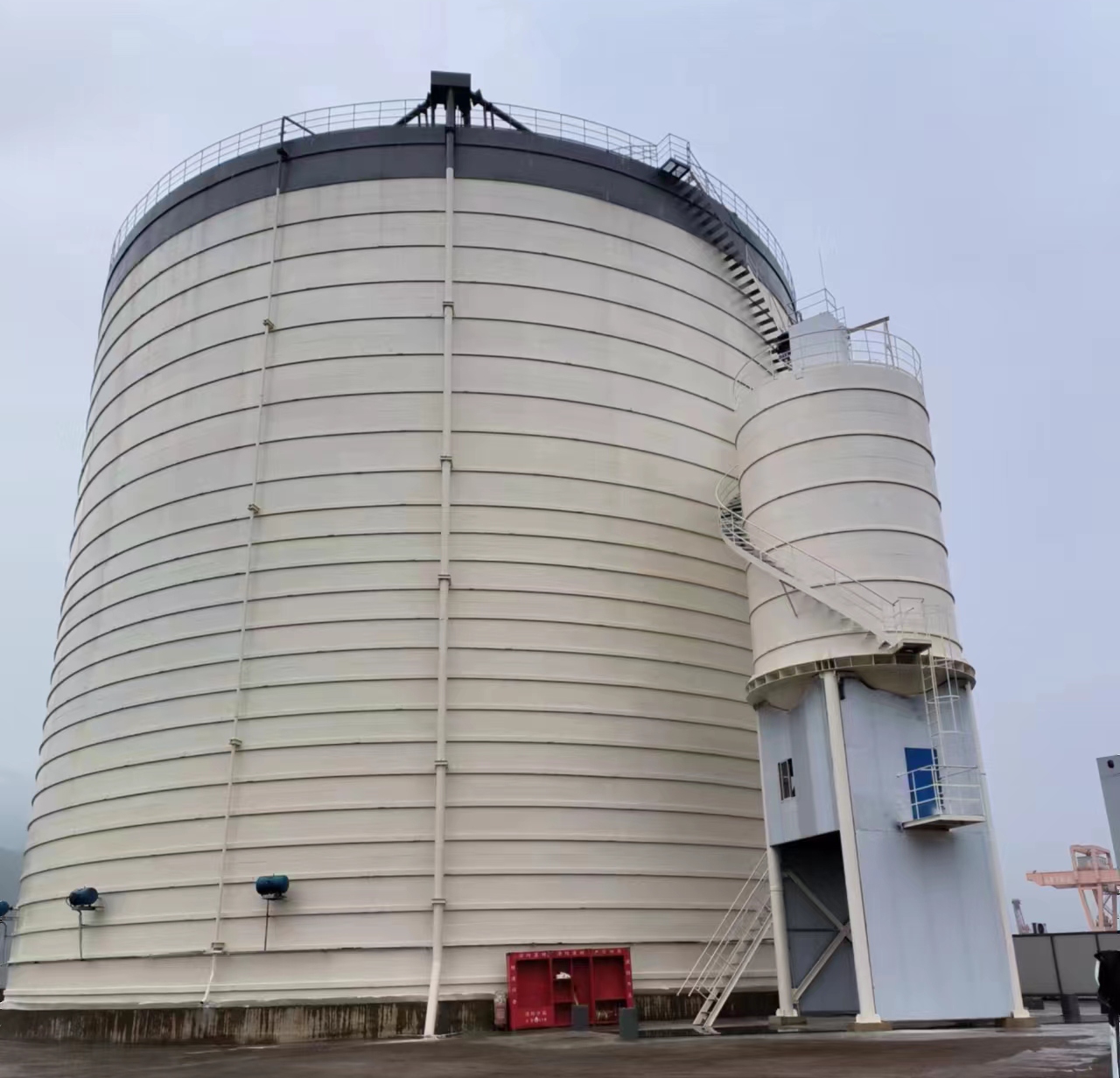 光坡镇10万吨水泥钢板库